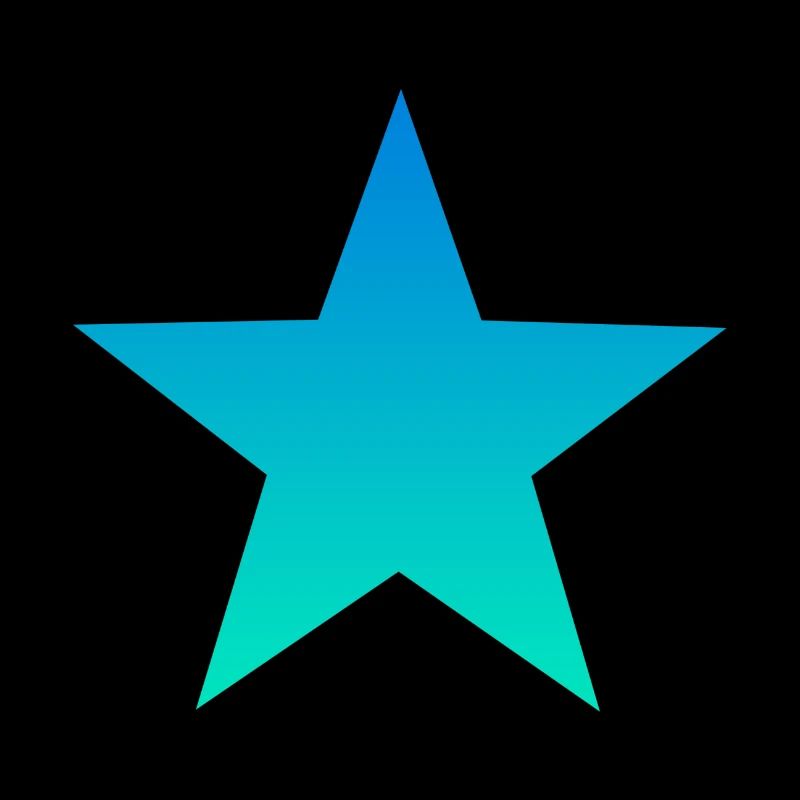 blauer Stern blue star