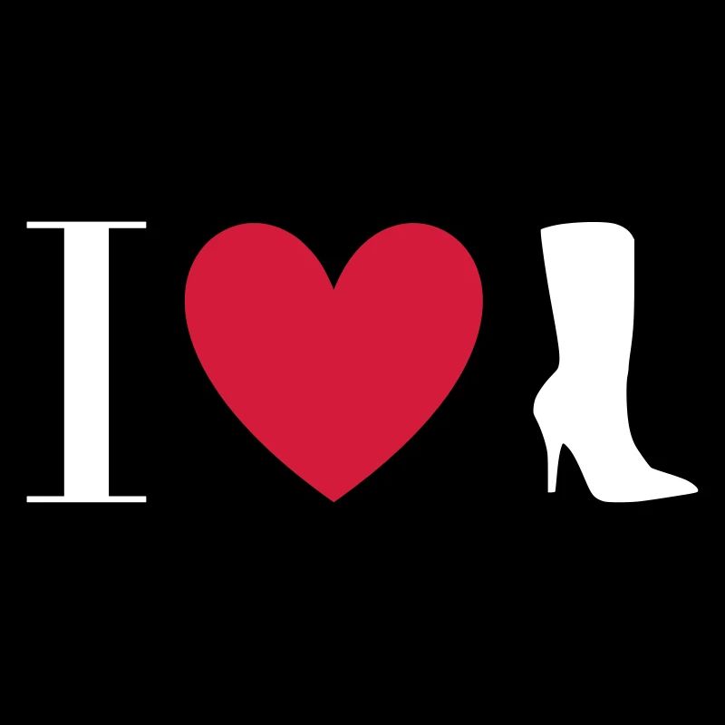 ★ design colors changeable ★ I love boots