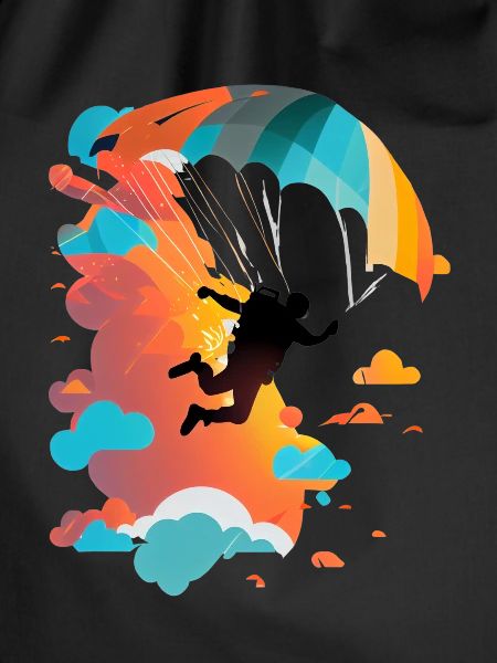 Skydiving art