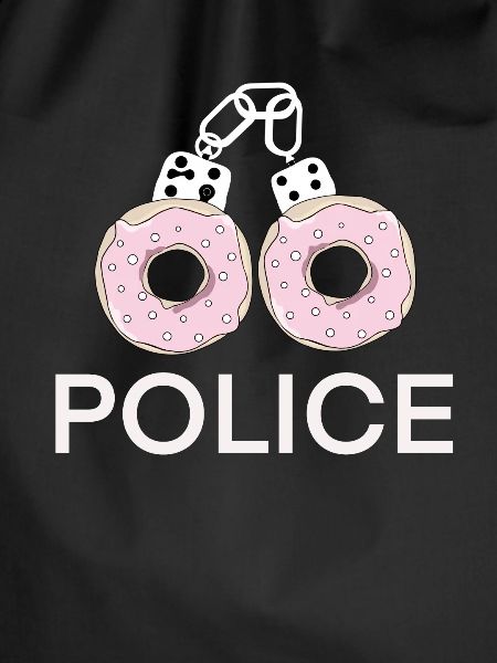 Polizei - Donut Handschellen
