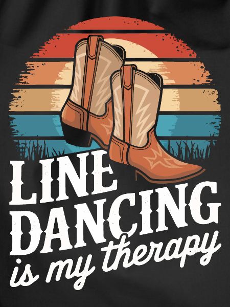 Line Dancing Dancing Dancers