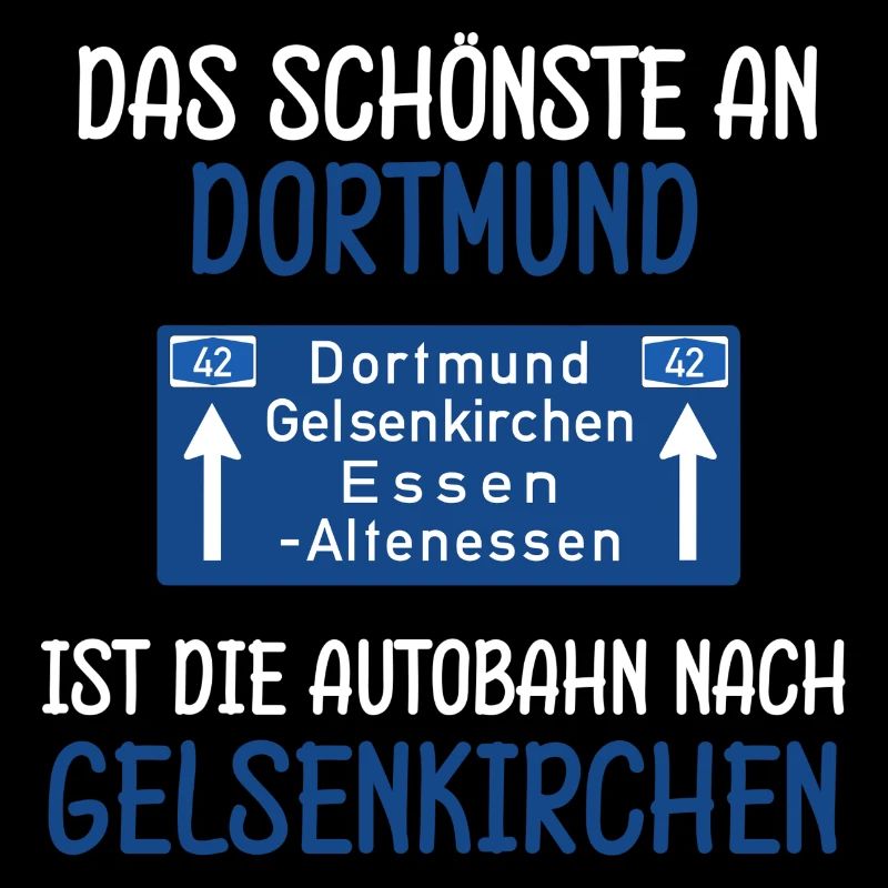 Gelsenkirchen Autobahn Schalker Spruch