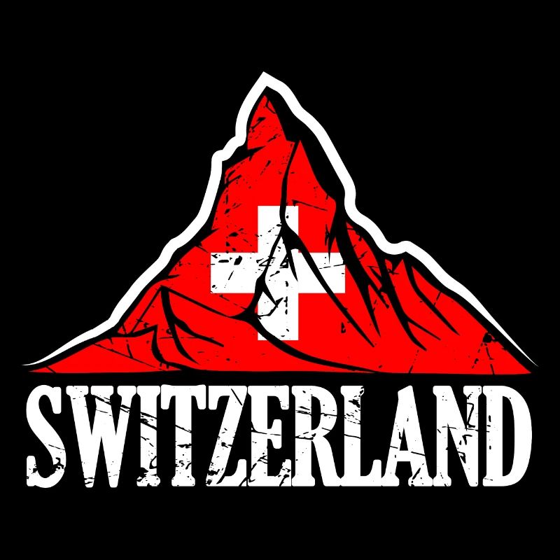 Suisse Cervin - Drapeau suisse
