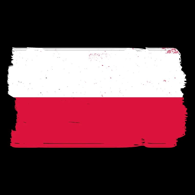Drapeau de Pologne utilisé Look Polska Drapeau polonais