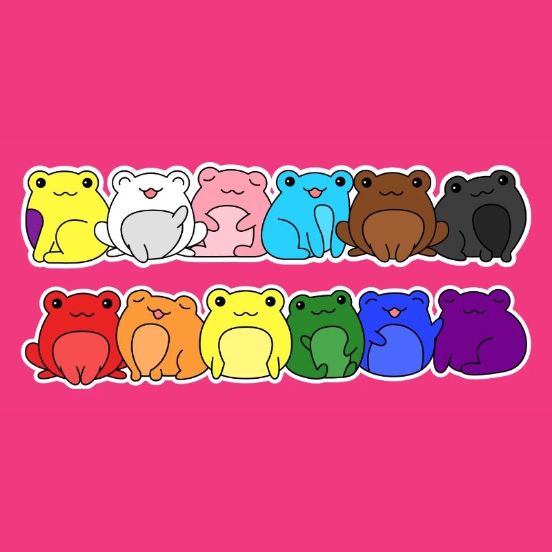 Fierté Progrès FlagFrog Egalité