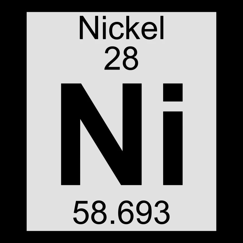 Elements 28 - ni (nickel) - Full (white)