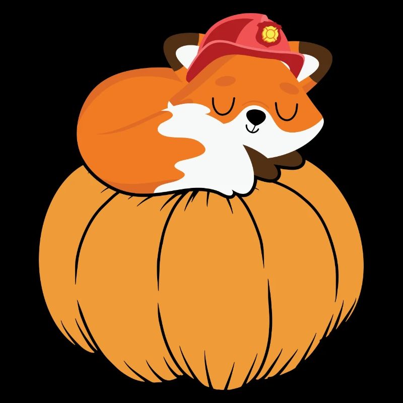 Pumpkin Thanksgiving Fall Cute Fox