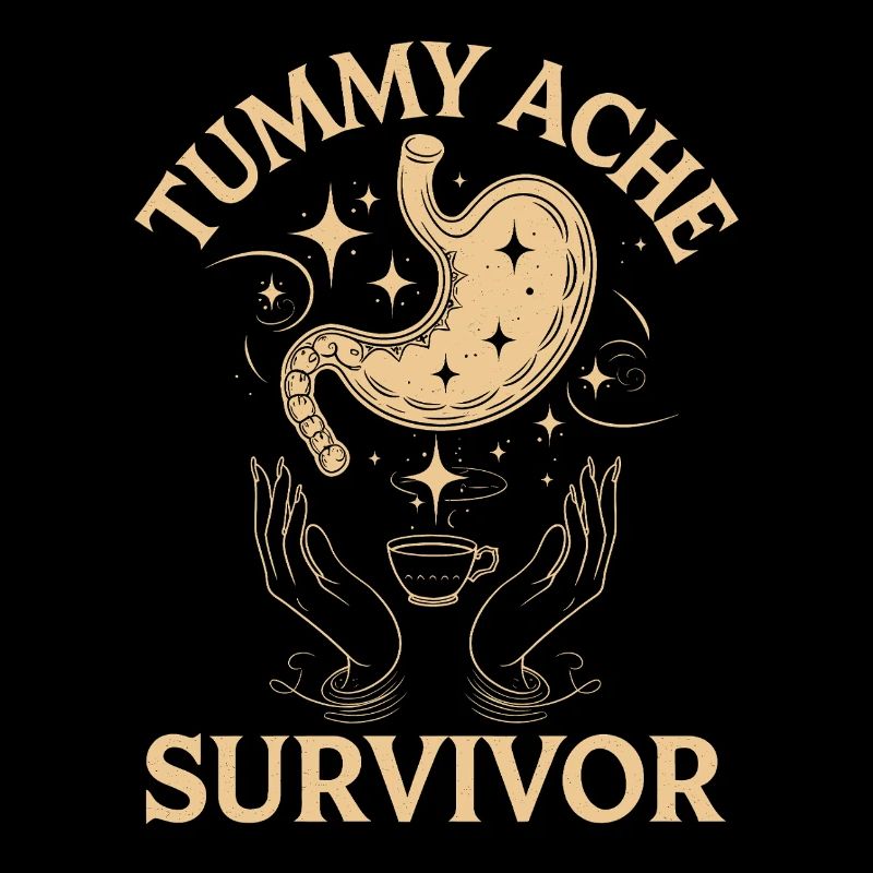 Belly Ache: Survivor With Charm And Mug
