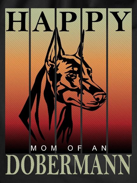 Happy Doberman Mom