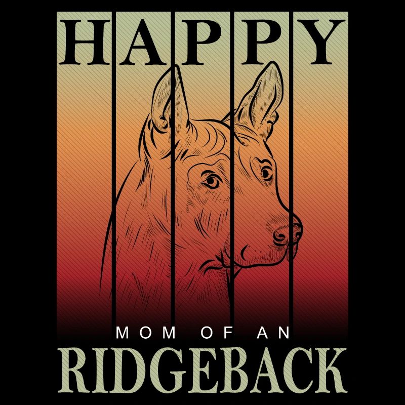 Happy Ridgeback Mom