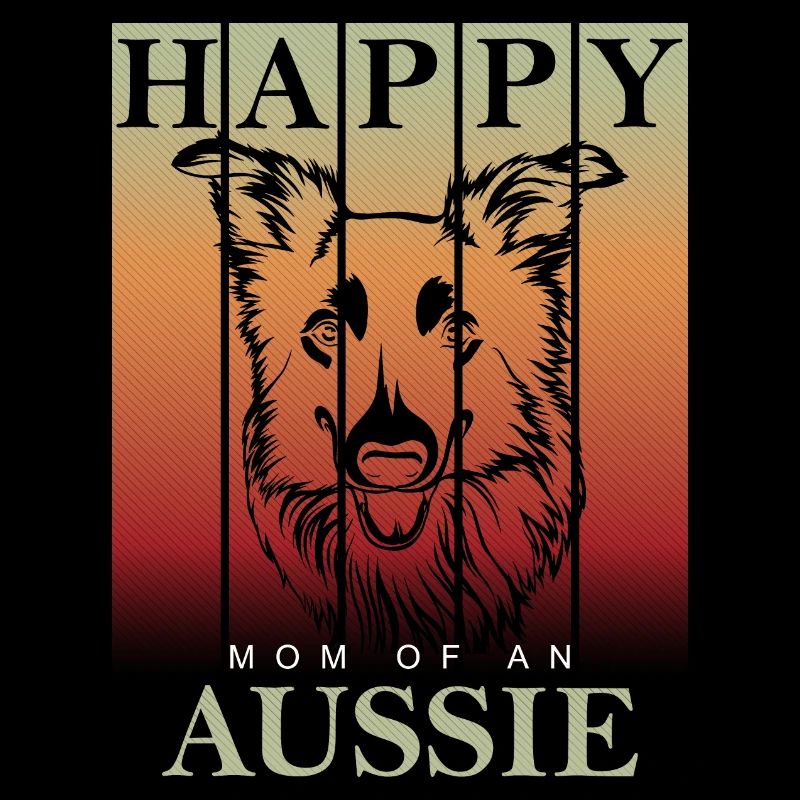 Australia Shepherd Aussie Mom