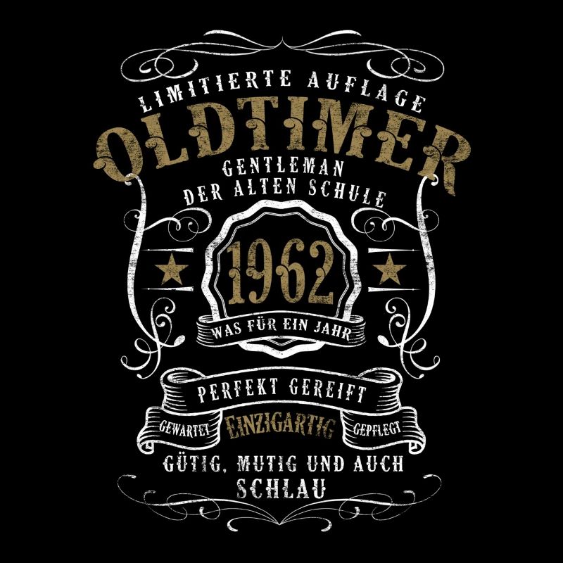 Geboren 1962 60. Geburtstag Oldtimer born aus 1962