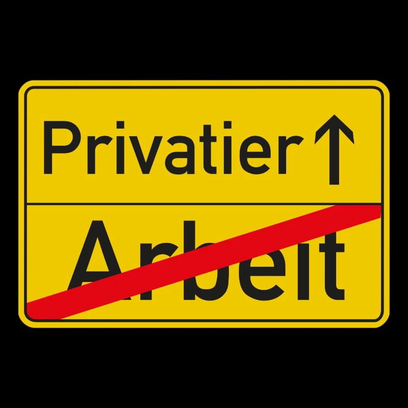 Arbeit bye bye, Privatier hallo