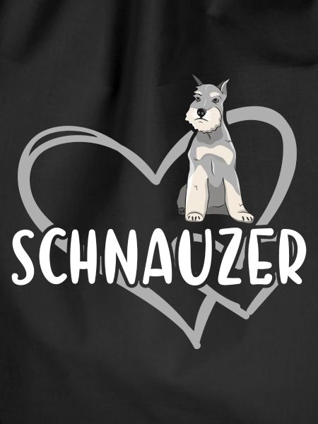 Schnauzer Heart
