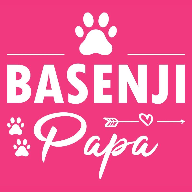 Chien Basenji Papa