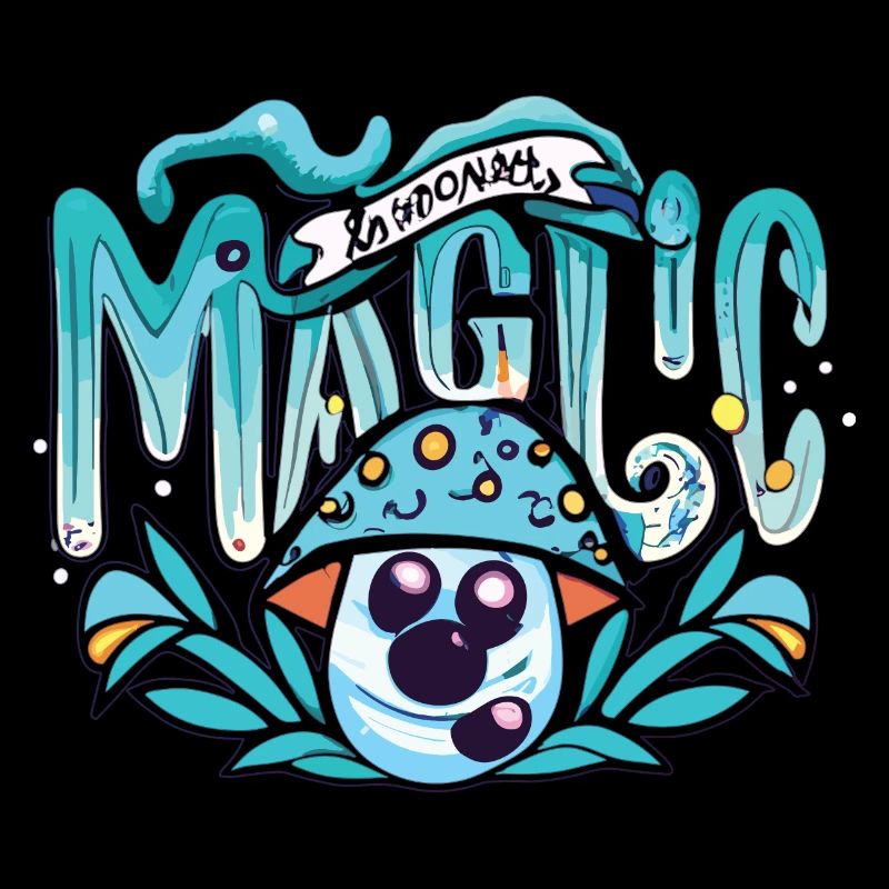 Magic Mushroom Psychedelic Art