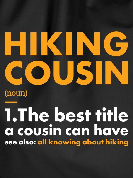 Hiker Cousin Definition Hiking