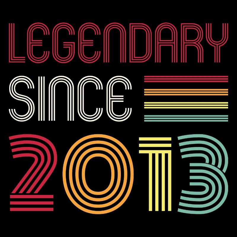 Birthday Legendary Since 2013