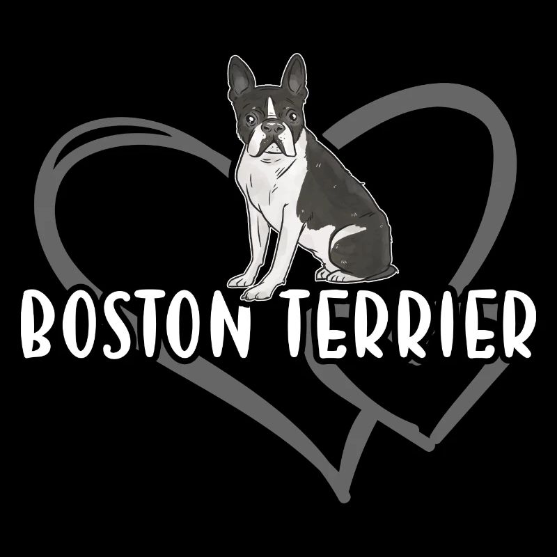 Boston Terrier Heart