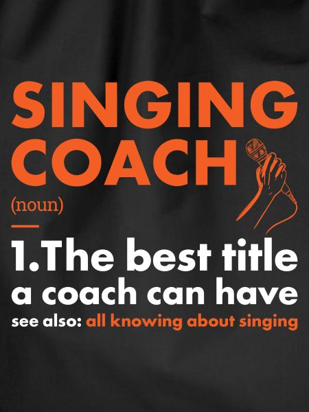 Singer Coach Definition Singing