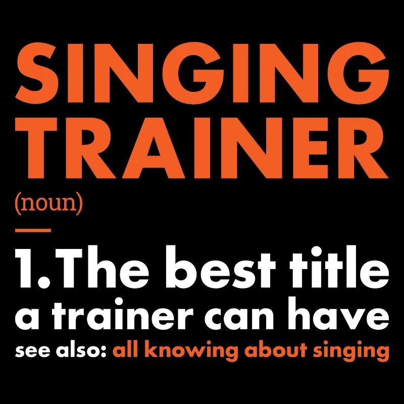 Singer Trainer Definition Singing