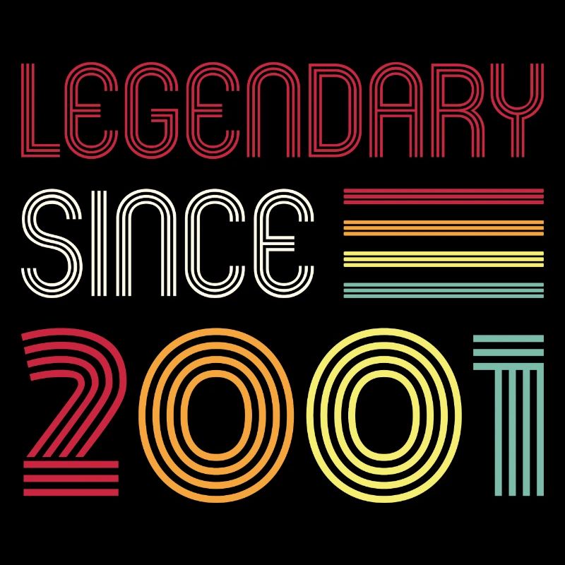 Birthday Legendary Since 2001