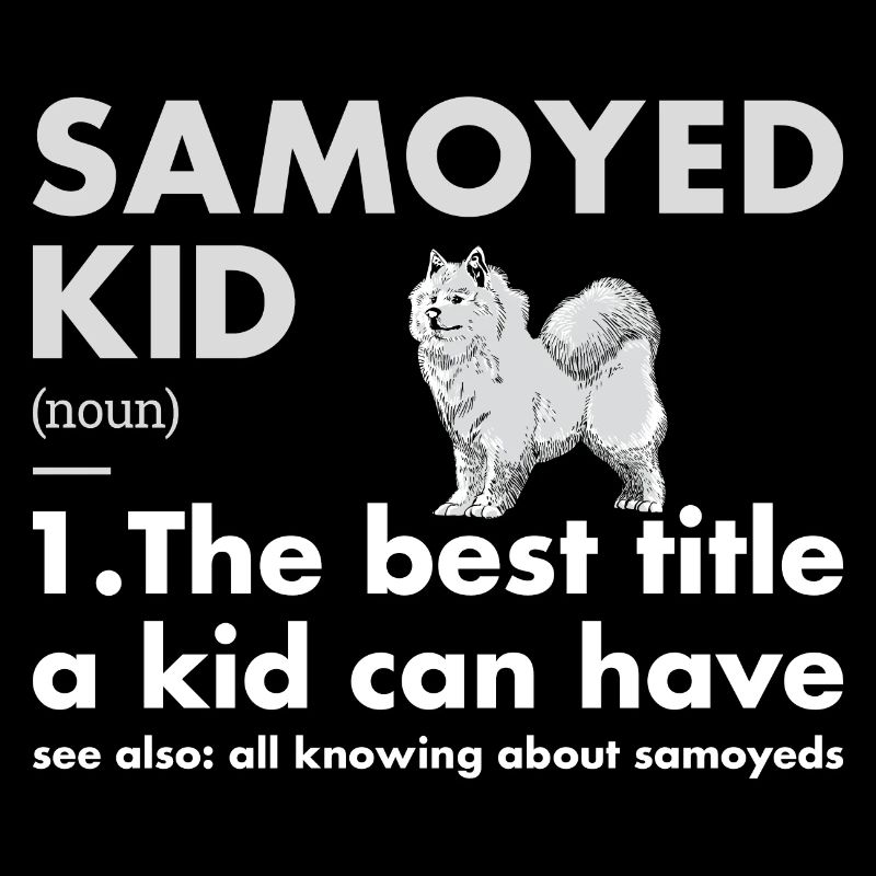 Définition de l'enfant Samoyède