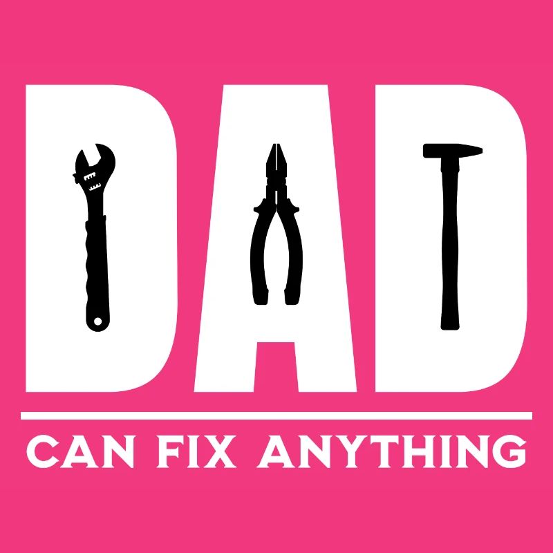 Dad fixes everything