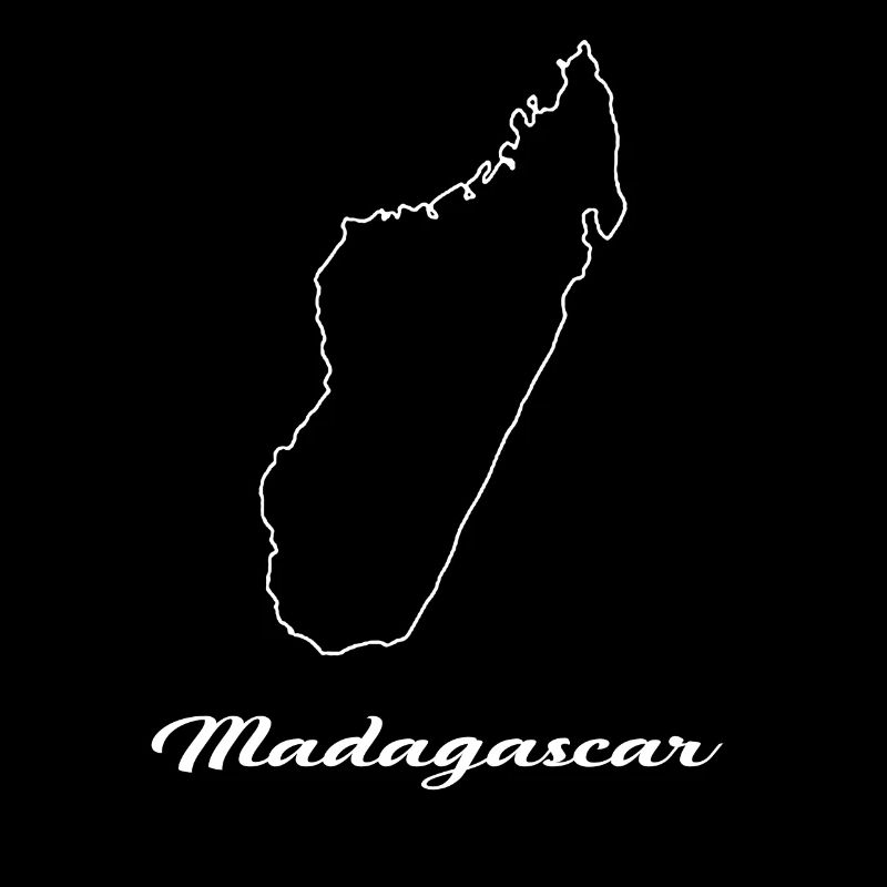 Madagascar map map