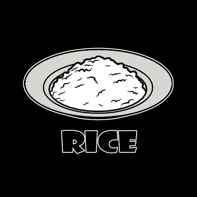 Rice - rice - eat rice