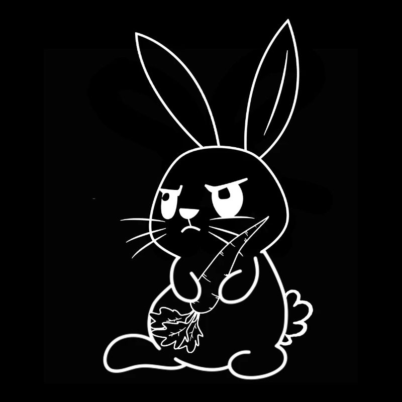 Rabbit with carrot