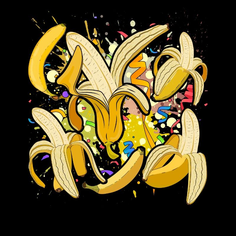 Dabbing Fruit Fruit Gift Dab Bananas