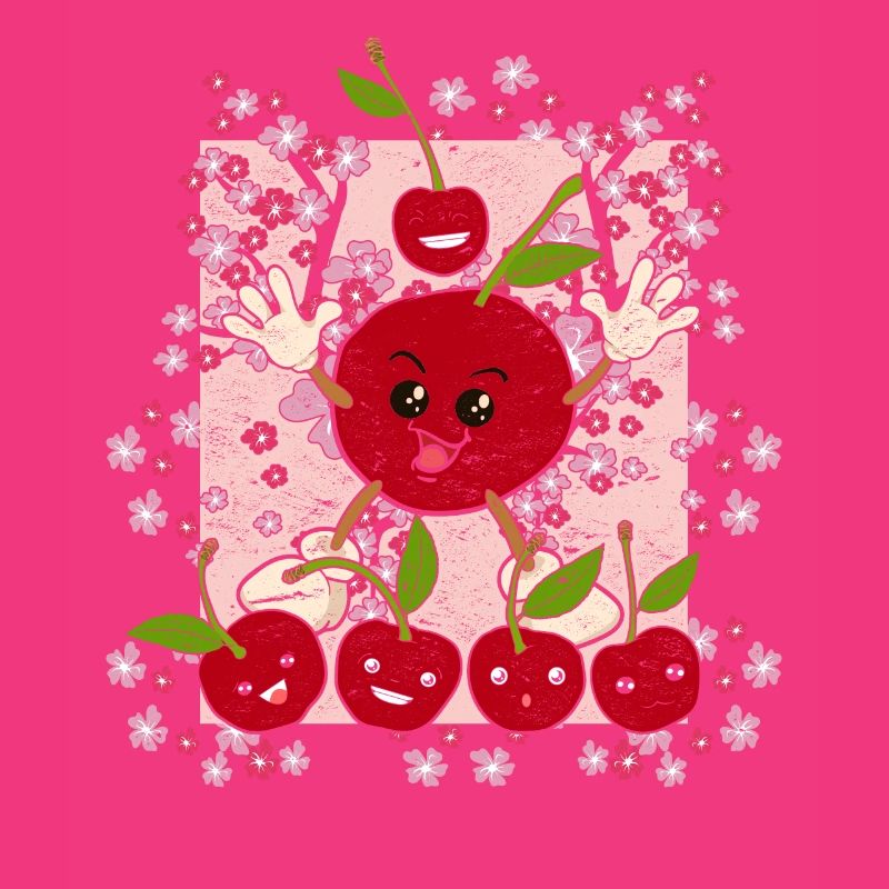 Cherry Blossoms Summer Fruit Gift Funny Cherry
