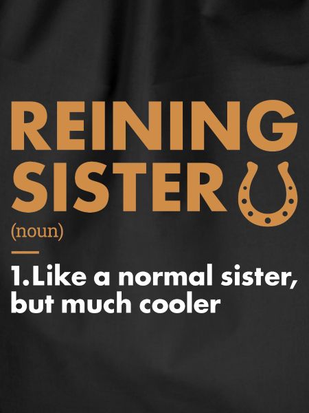 Reiner Sister Definition Reining