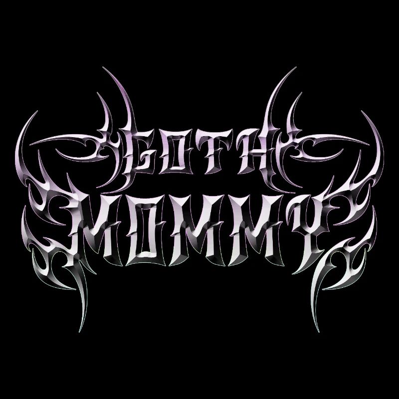 Goth Mommy! Gothic Aesthetics Y2K Cross