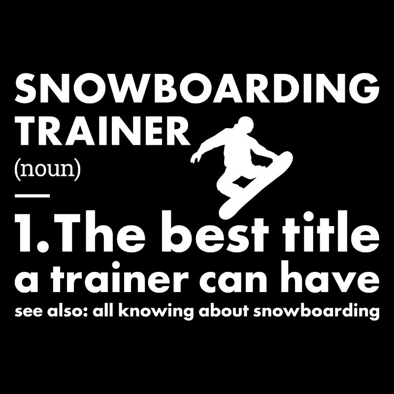 Sport Trainer Snowboarding
