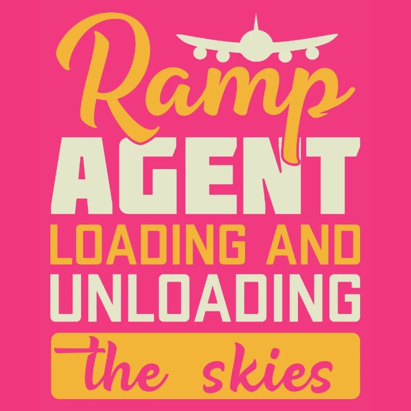 Ramp Agent Loading And Unloading The Skies