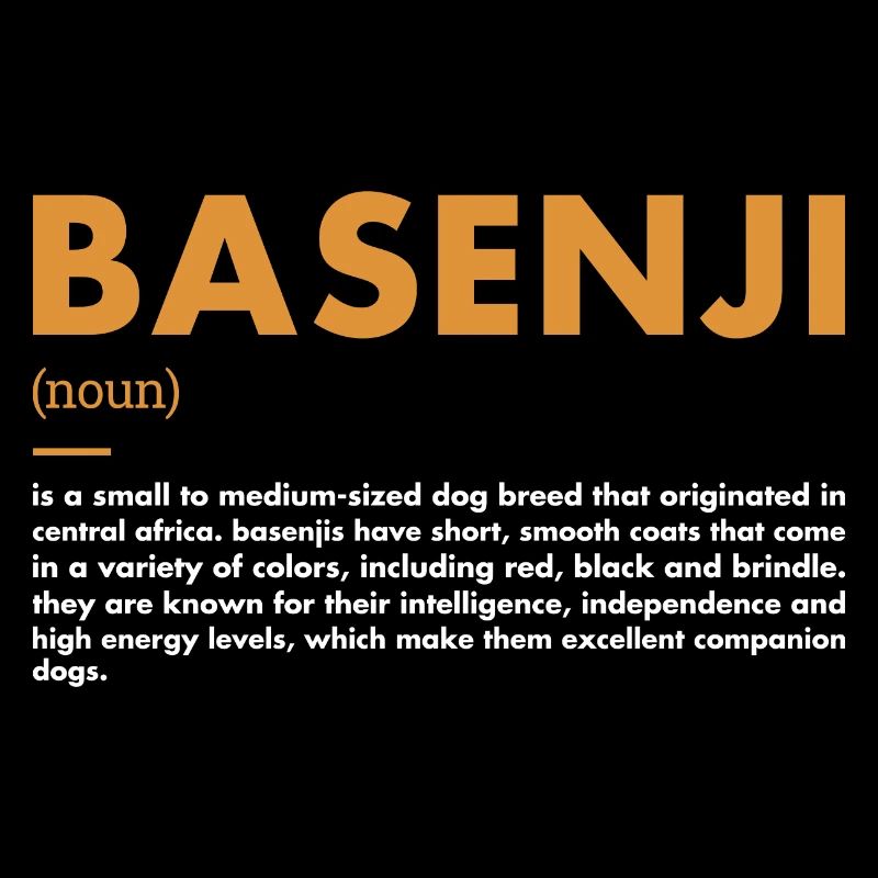 Chien Basenji Définition