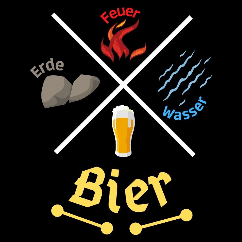 Feuer, Wasser, Erde, Bier. Die einzigen 4 Elemente