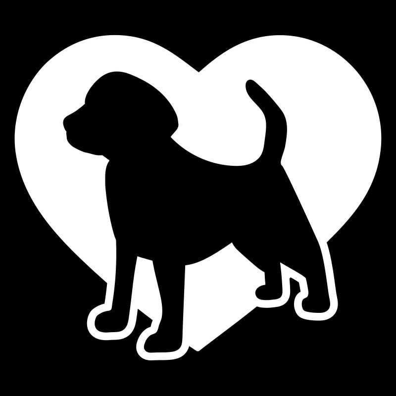 Beagle heart icon