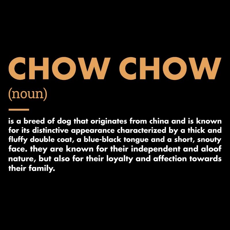 Chow Chow Définition