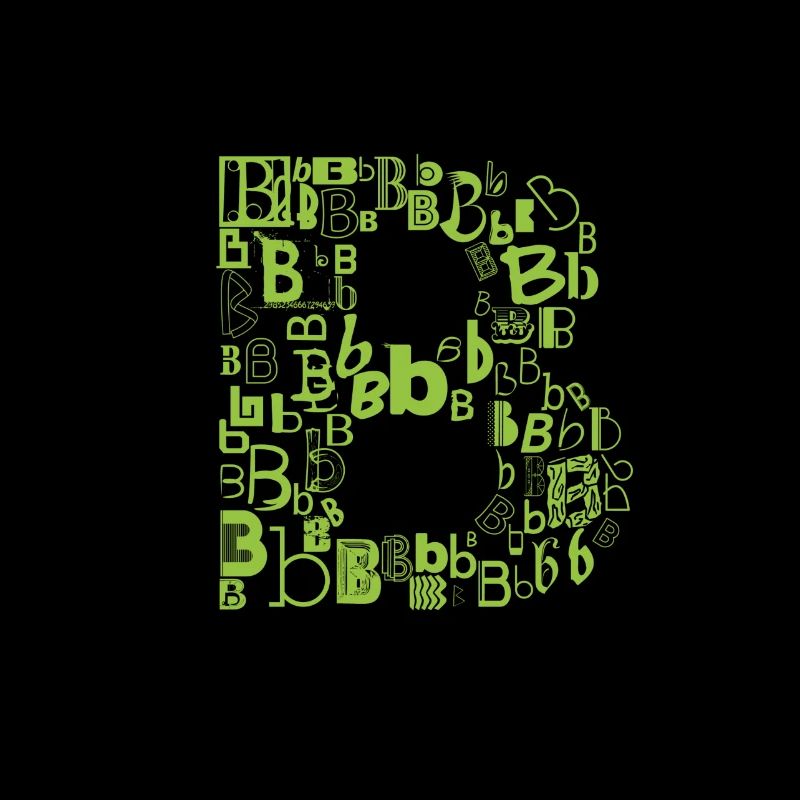 Schriftart Mode B