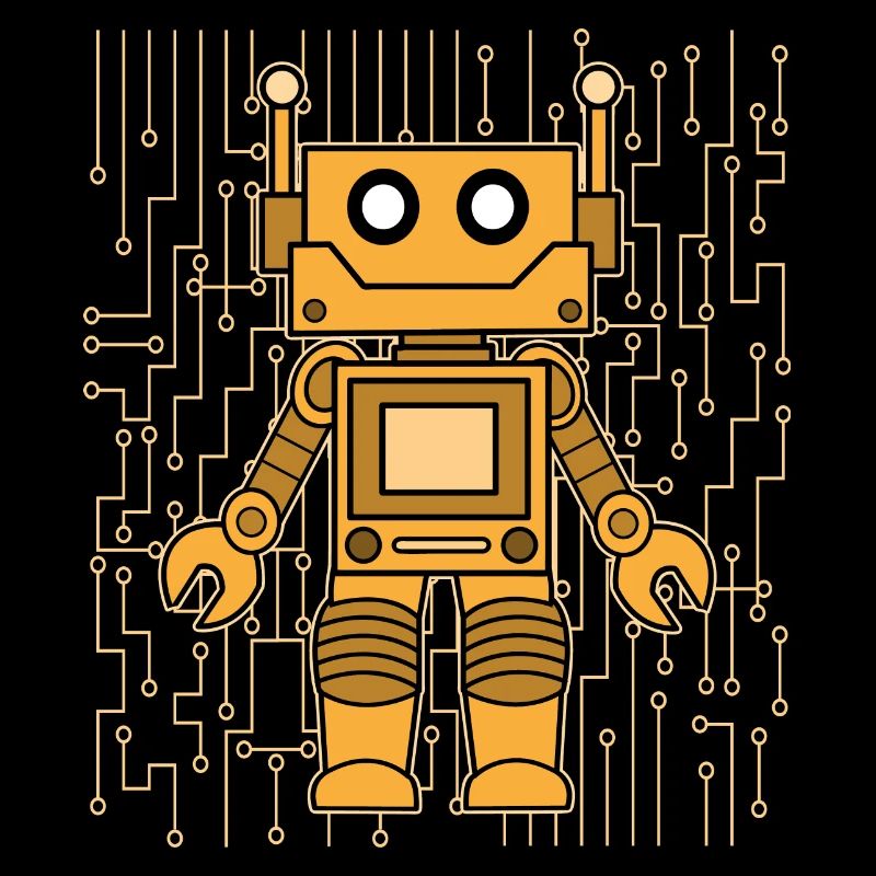 ROBOT CARTOON 2 by The Manzanita´s
