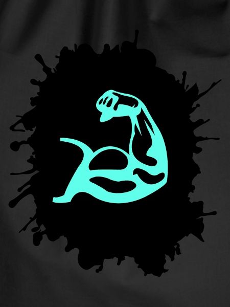 Splatter biceps