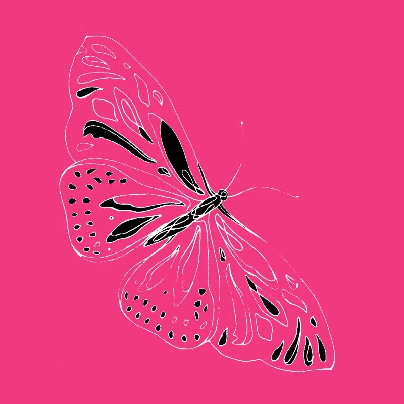 Papillon alpha blanc