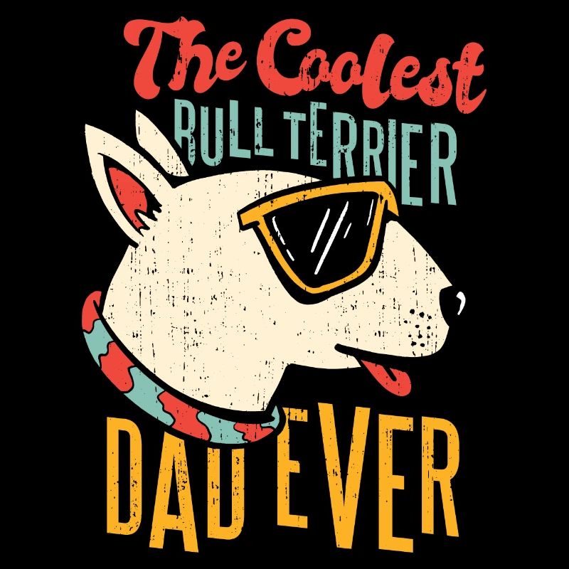 The coolest bull terrier dad ever