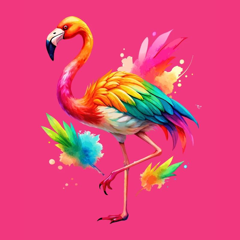 Flamingo Pride Back
