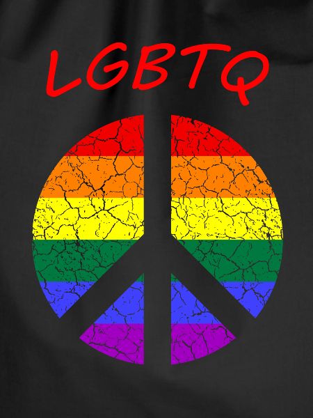 Peace Love LGBTQ CSD