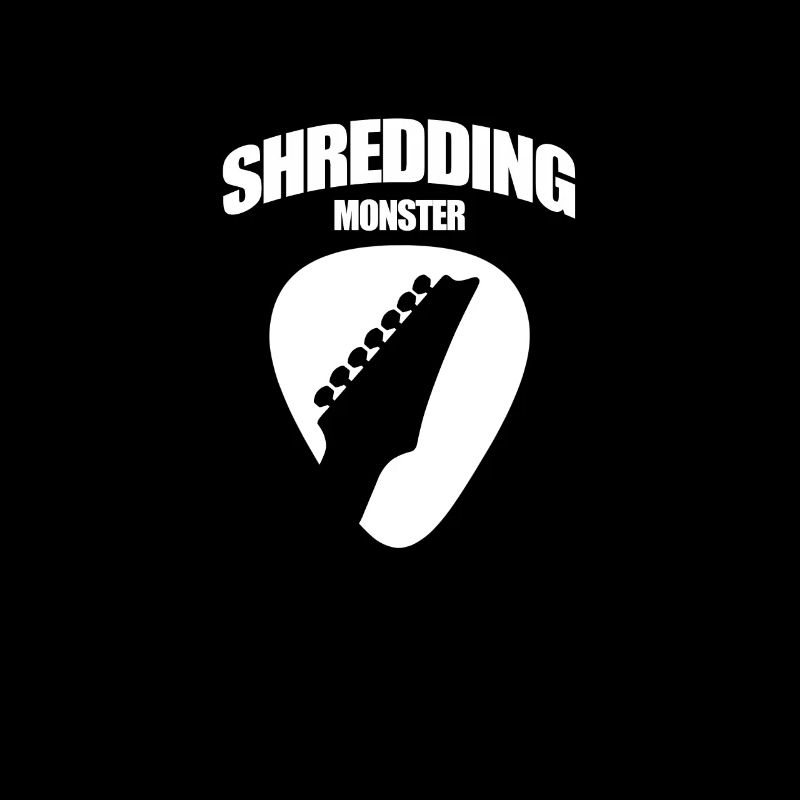 Gitarre E-Gitarre Shredding Monster Geschenk