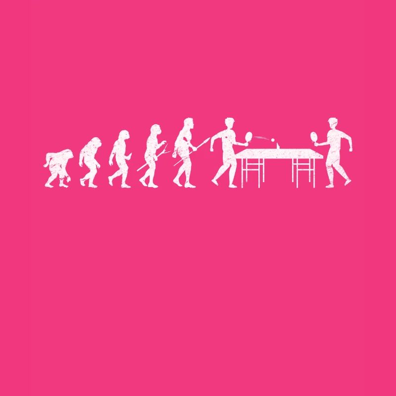 Ping Pong Evolution Table Tennis Gift Idea